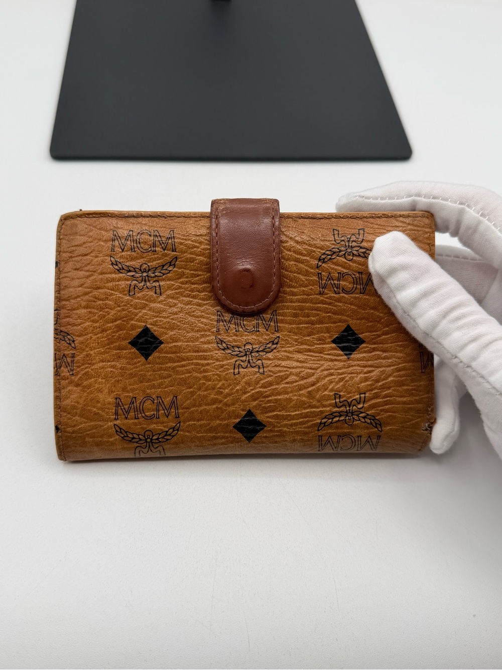 MCM Clasp Wallet